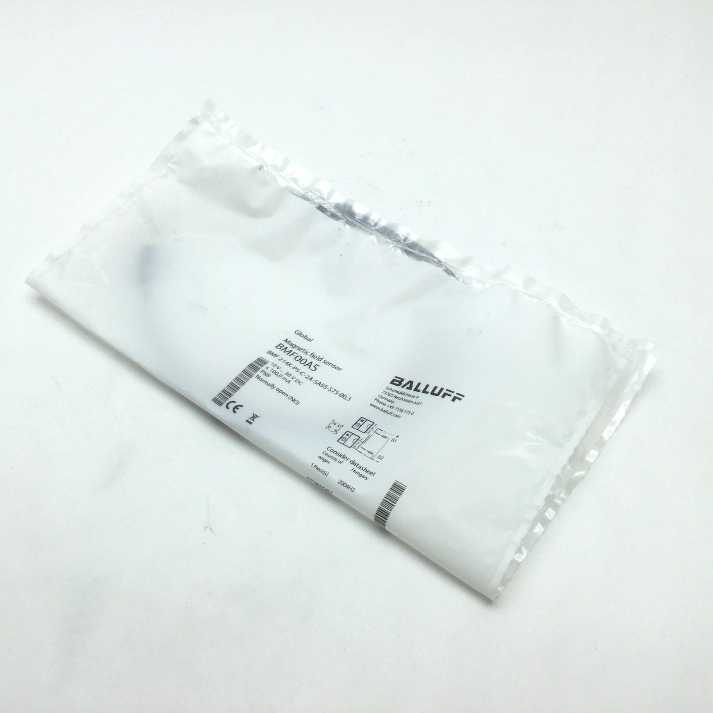 New Balluff BMF00A5 214K-PS-C-2A-SA95-S75-00 Magnetic Field Sensor 10-30 VDC M8 4Pin