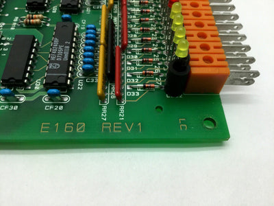 Used E160 Programmable Logic Controller Z702 00G 74HC151N Revision 1 Board
