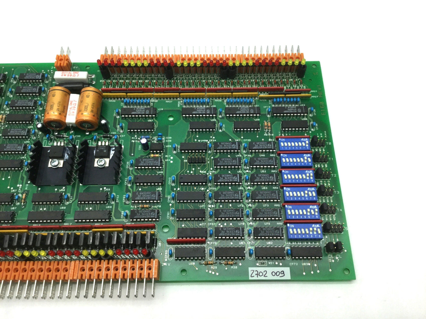 Used E160 Programmable Logic Controller Z702 00G 74HC151N Revision 1 Board