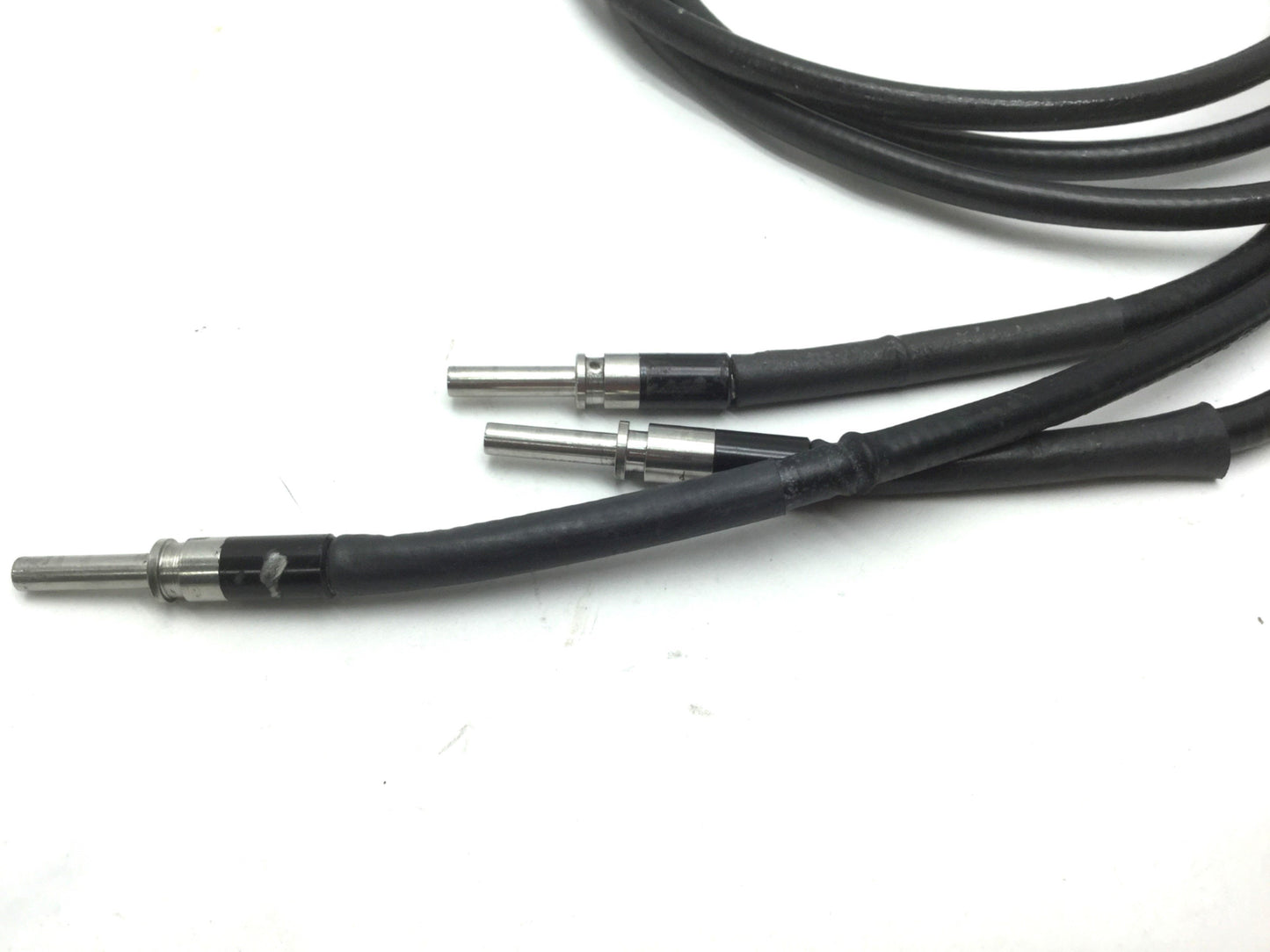 Used Dymax 38477 UV Curing Liquid Light Guide 3-Pole 1m 3x 3mm Bundle D-Style, Damage