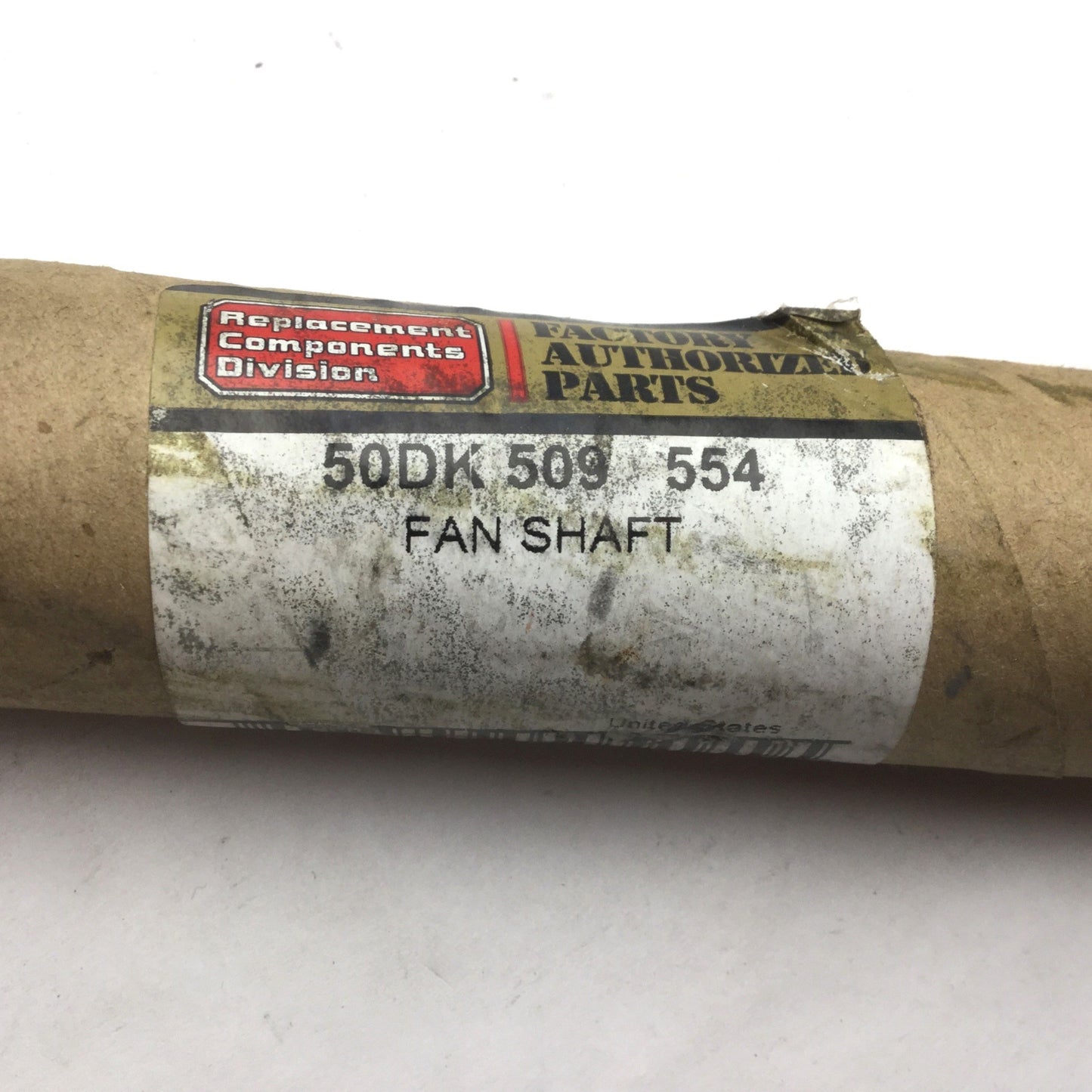 New Carrier 50DK 509 554 Fan Motor Shaft, Diameter: 5/8" , Length: 17-3/4"