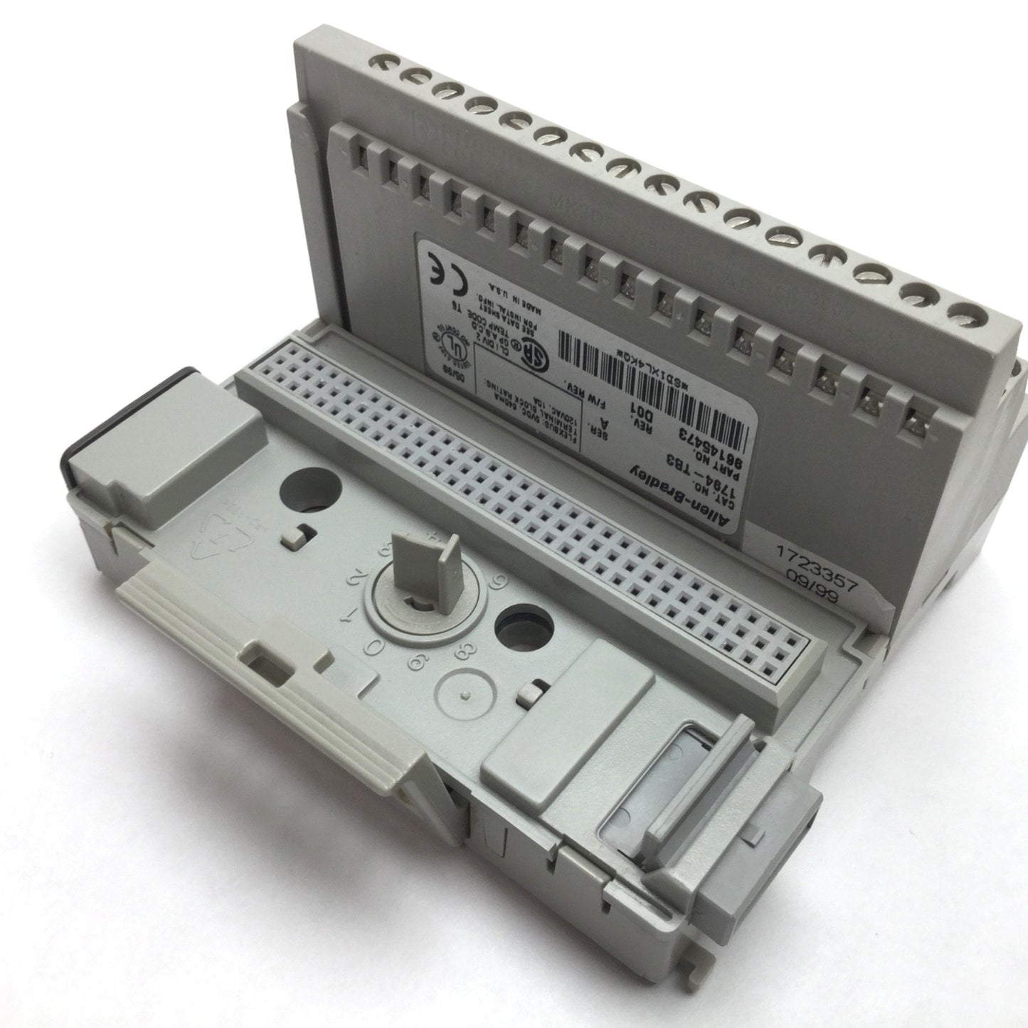 Used Allen Bradley 1794-OB16 Flex I/O Output Module 16-Ch w/ 1794-TB3 Terminal Base