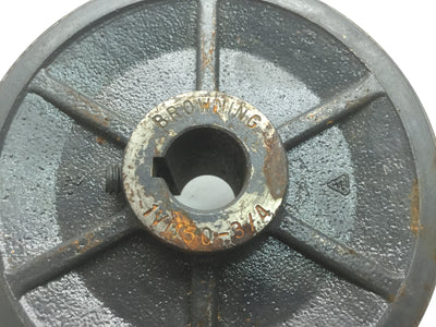 Used Browning 1VM50X3/4 Adjustable Sheave Pulley, Bore: 3/4", OD: 4.75"