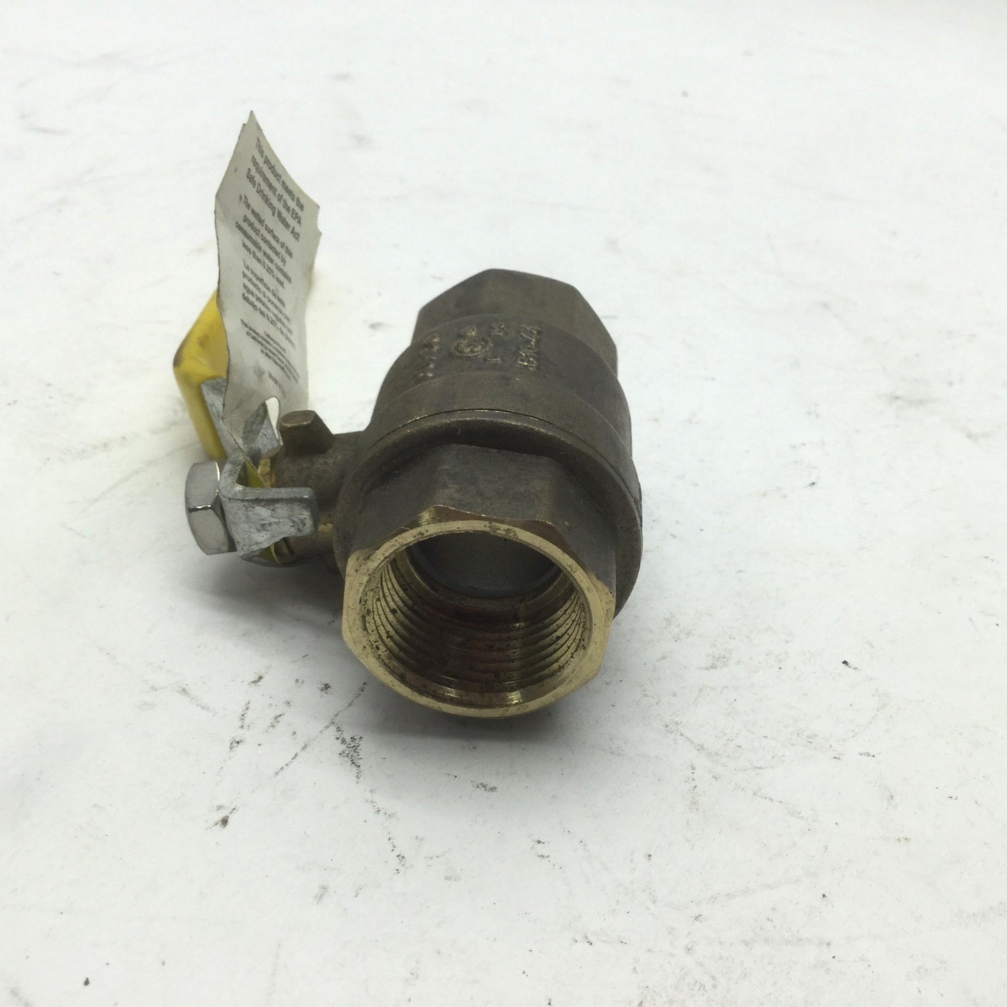 New – Open box Apollo 94ALF-104-01A Inline Ball Valve 3/4" FNPT 2-Piece