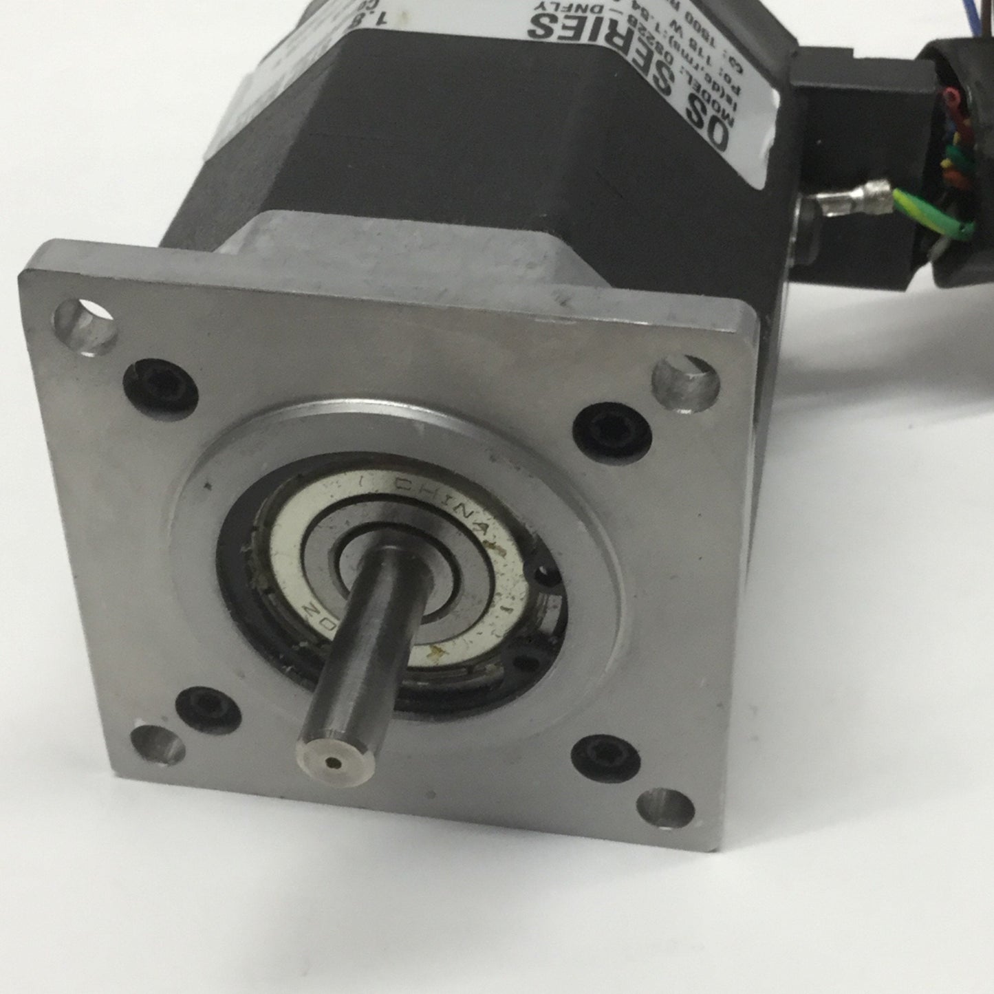 Used Parker OS22B-DNFLY Compumotor Double-Shaft Bipolar Stepper Motor NEMA 23, 170VDC