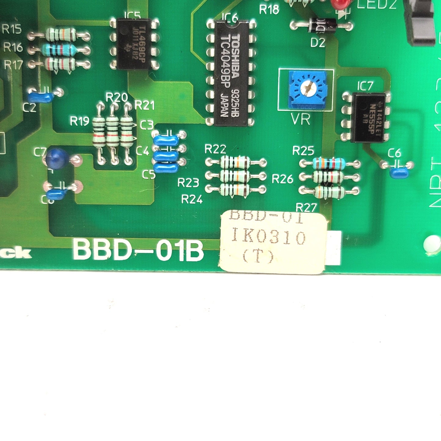 Used Fine Sodick BBD-01B Relay Board Module From Sodick EX 21 Wire EDM Controller