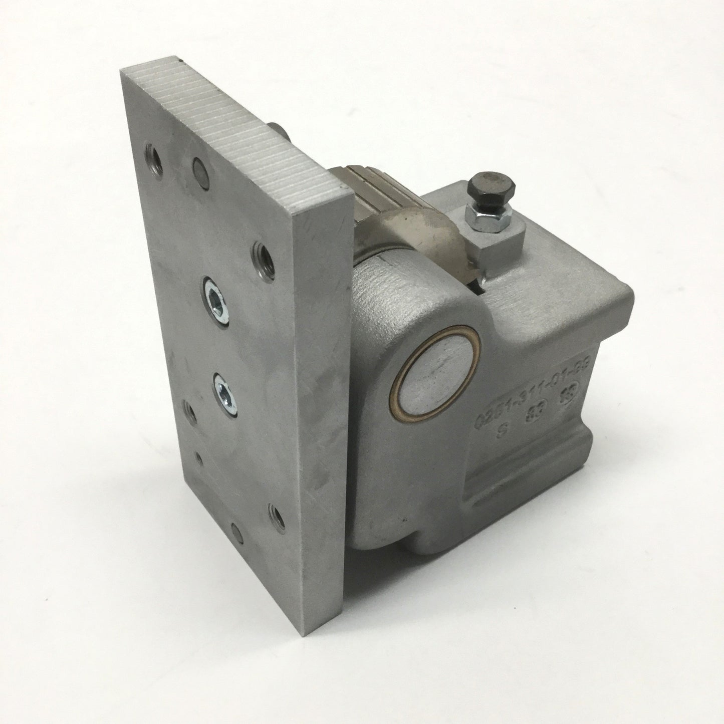 Used Cylinder Attachment 90° Angular Rotation Actuator Rack Pinion M10 x 1.5, 50mm