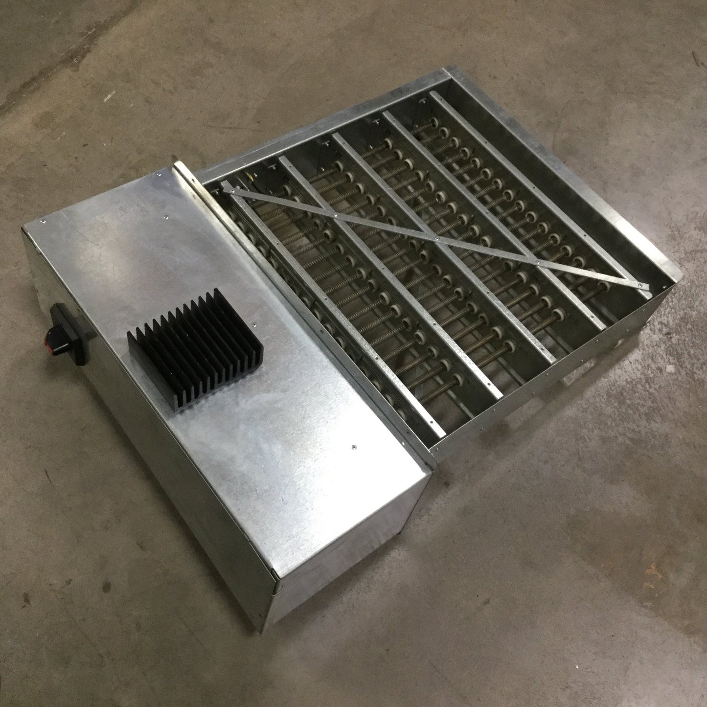 Used Neptronic DF CI00H Electric Duct Heater, 12KW, 14.43A, 480VAC, 3 Phase
