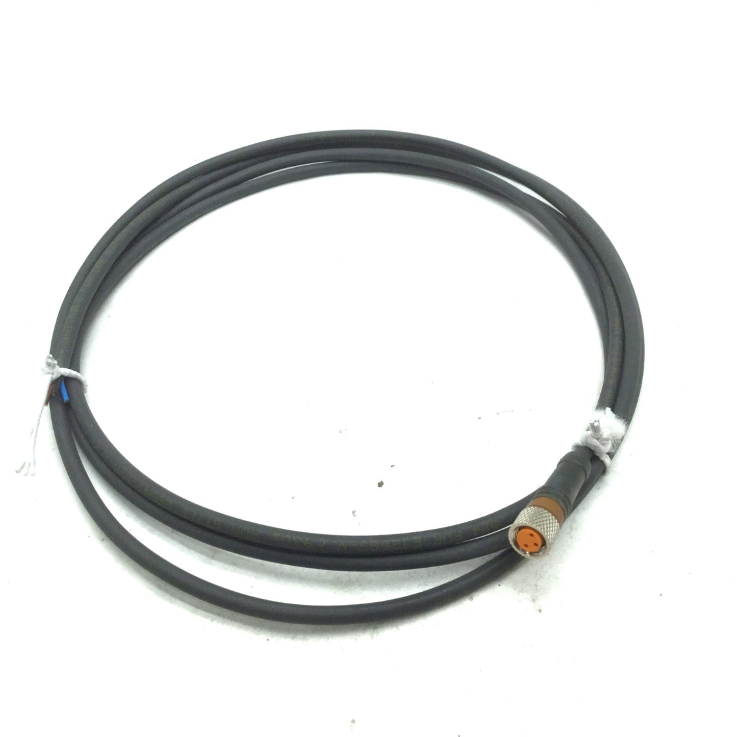 New Lumberg RKMV 3-224 Sensor Cable 3-Pin M8 Length: 2m Straight