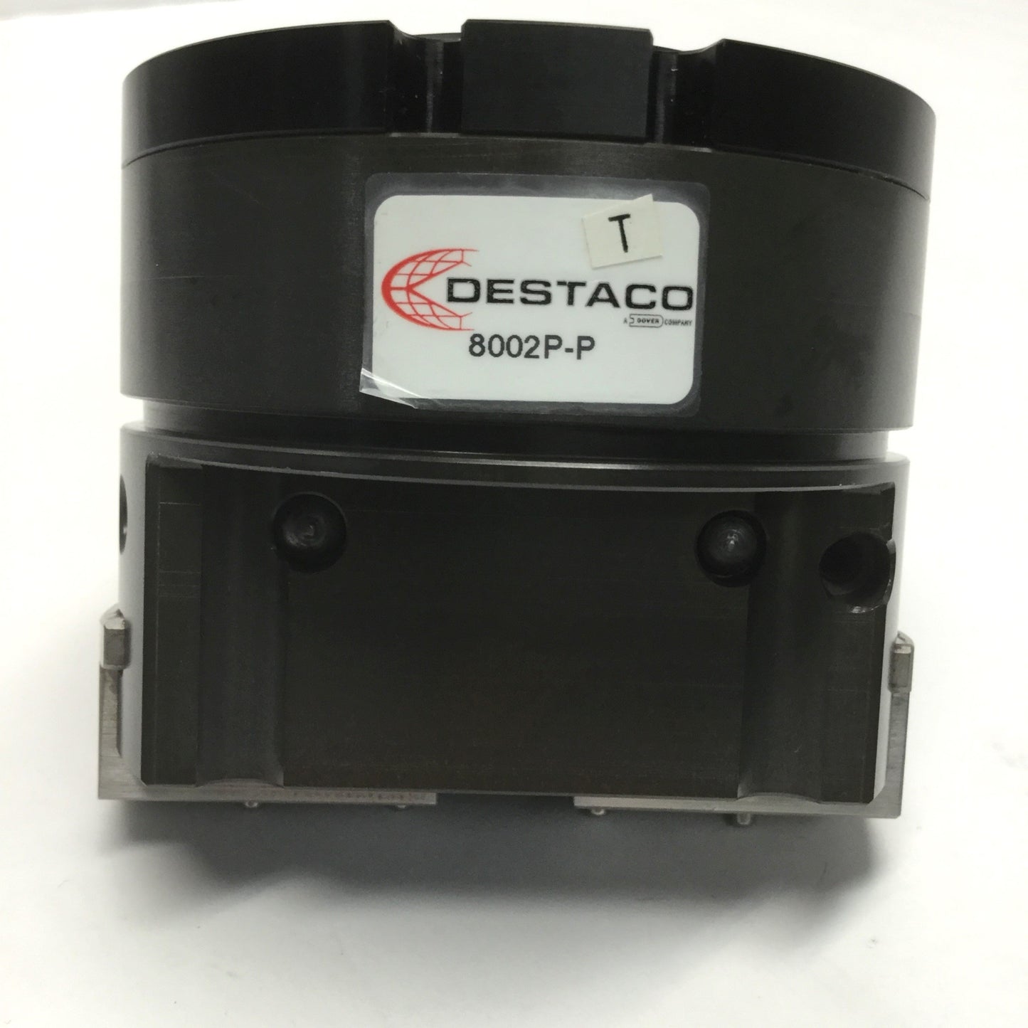 Used Destaco 8002P-P Precision Pneumatic Parallel Gripper EOAT, 2-Jaw, 13mm Stroke
