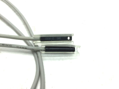 New Lot of 2 New SMC D-A90 Reed Switch, Voltage: 24V-100V AC/DC, Wire: 0.5m