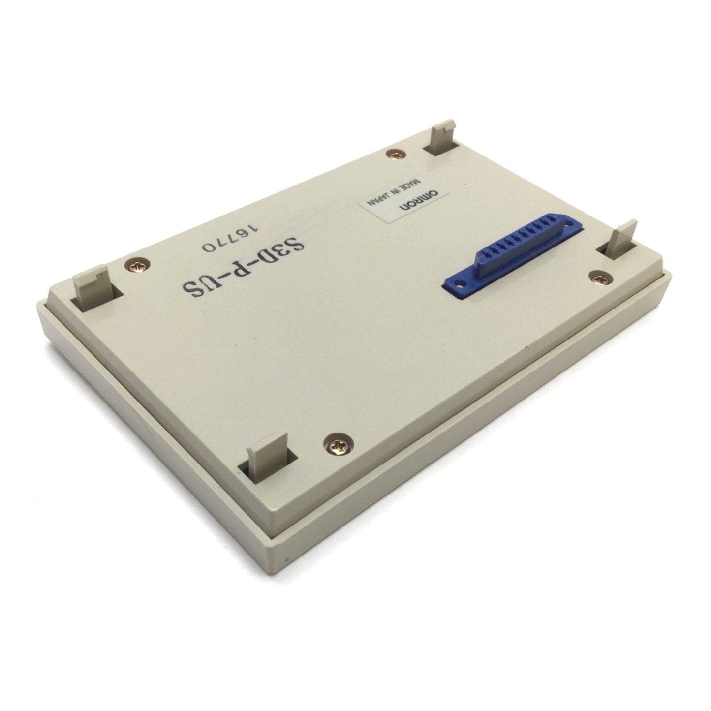 Used Omron S3D-P-US Programming Sensor Control Setting Unit Program Module