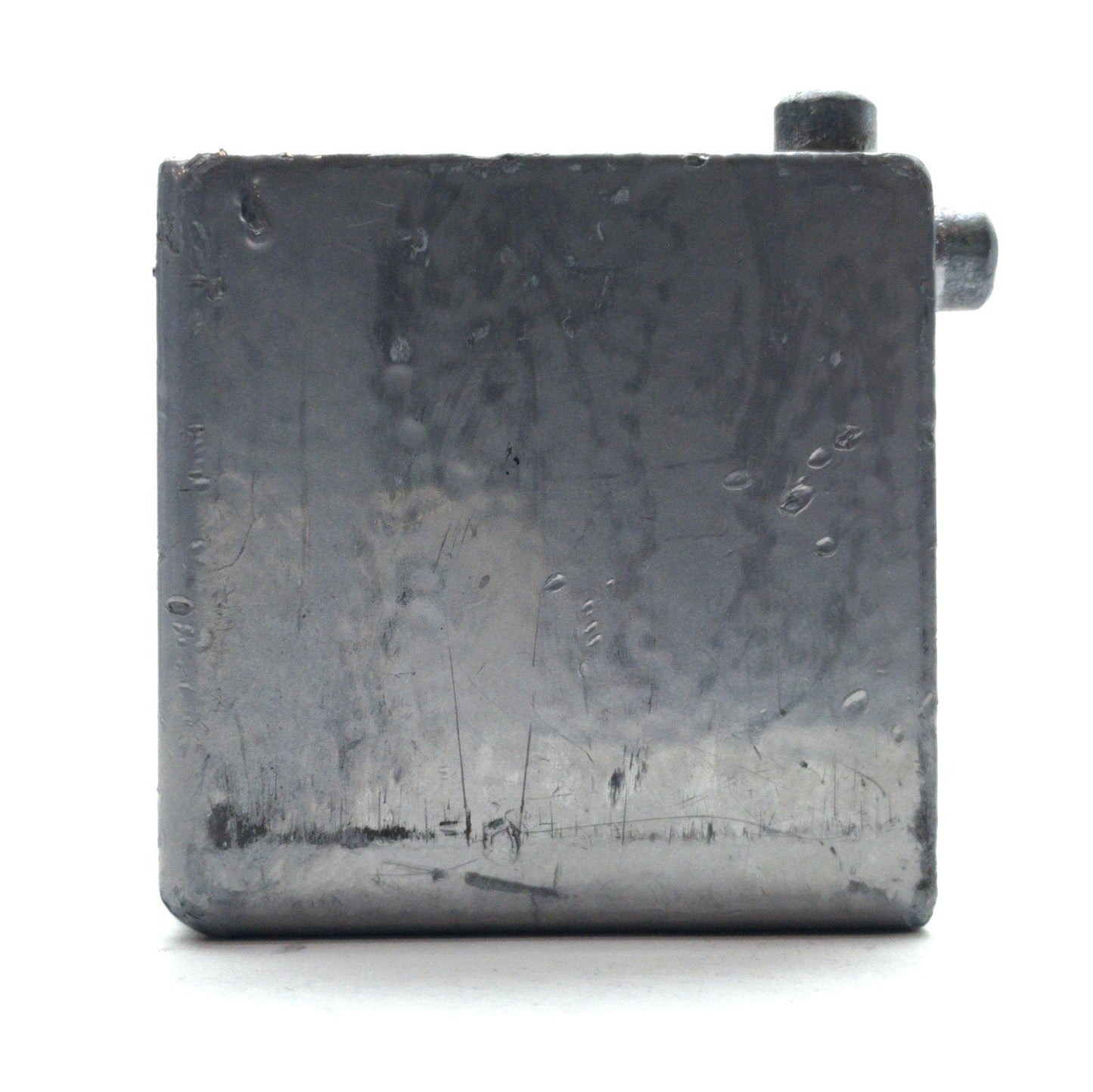 Used Lot of 6 80/20 14172 Aluminum Extrusion Cubic Corner, 2-Way, 40mm *Missing Peg*