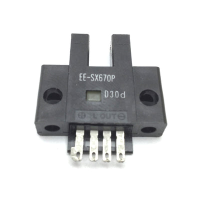 New Other Omron EE-SX670P Photoelectric Sensor, Sensing Distance: 0.197" 5mm, 5-24V 12mA