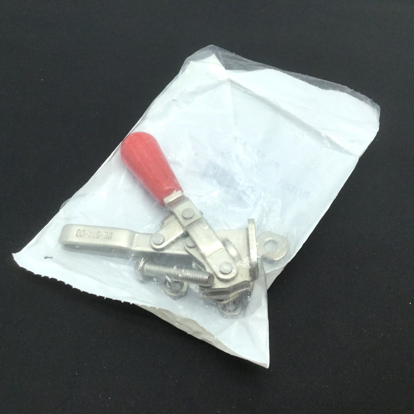 New De-Sta-Co 202-USS Stainless Horizontal Hold Down Toggle Locking Clamp U-Bar