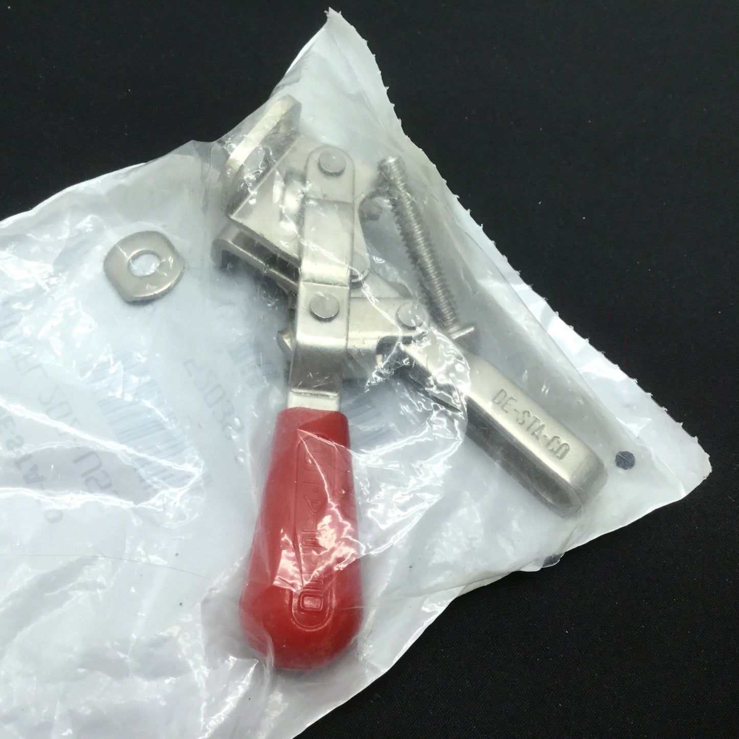 New De-Sta-Co 202-USS Stainless Horizontal Hold Down Toggle Locking Clamp U-Bar