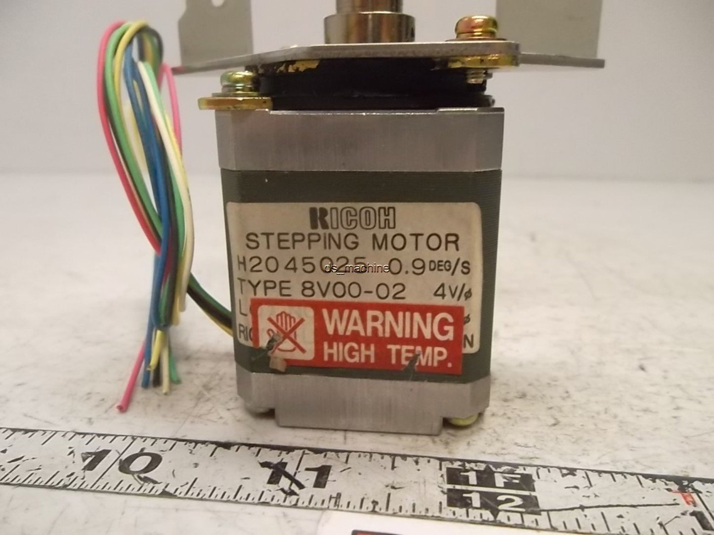 Used Ricoh 8V00-02 Stepping Motor 0.9 deg/s