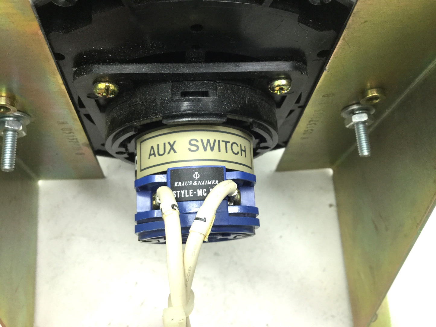 Used Kraus & Naimer C250 Rotary Switch, 240A, 600VAC 3-Phase 4 Wire 60 Hp