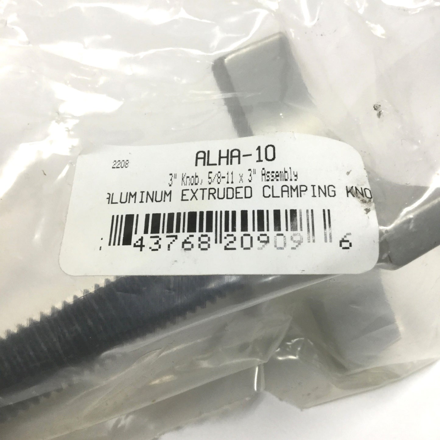 New Gibraltar ALHA-10 4-Point Lobed Clamping Knob, 3" Head Diameter, 5/8-11 x 3"