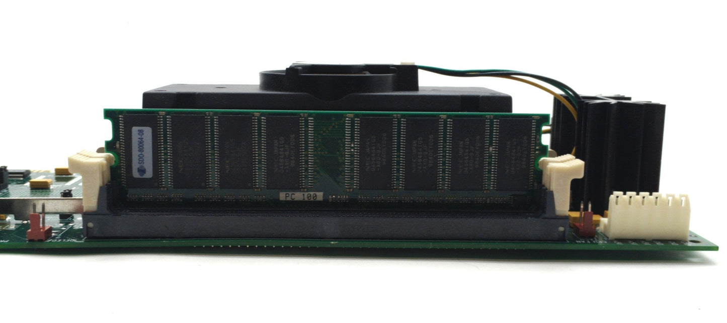 Used ICS SB686 Single Board Computer Intel Pentium 2 350MHz Slot 1 64MB RAM PICMG 1.0
