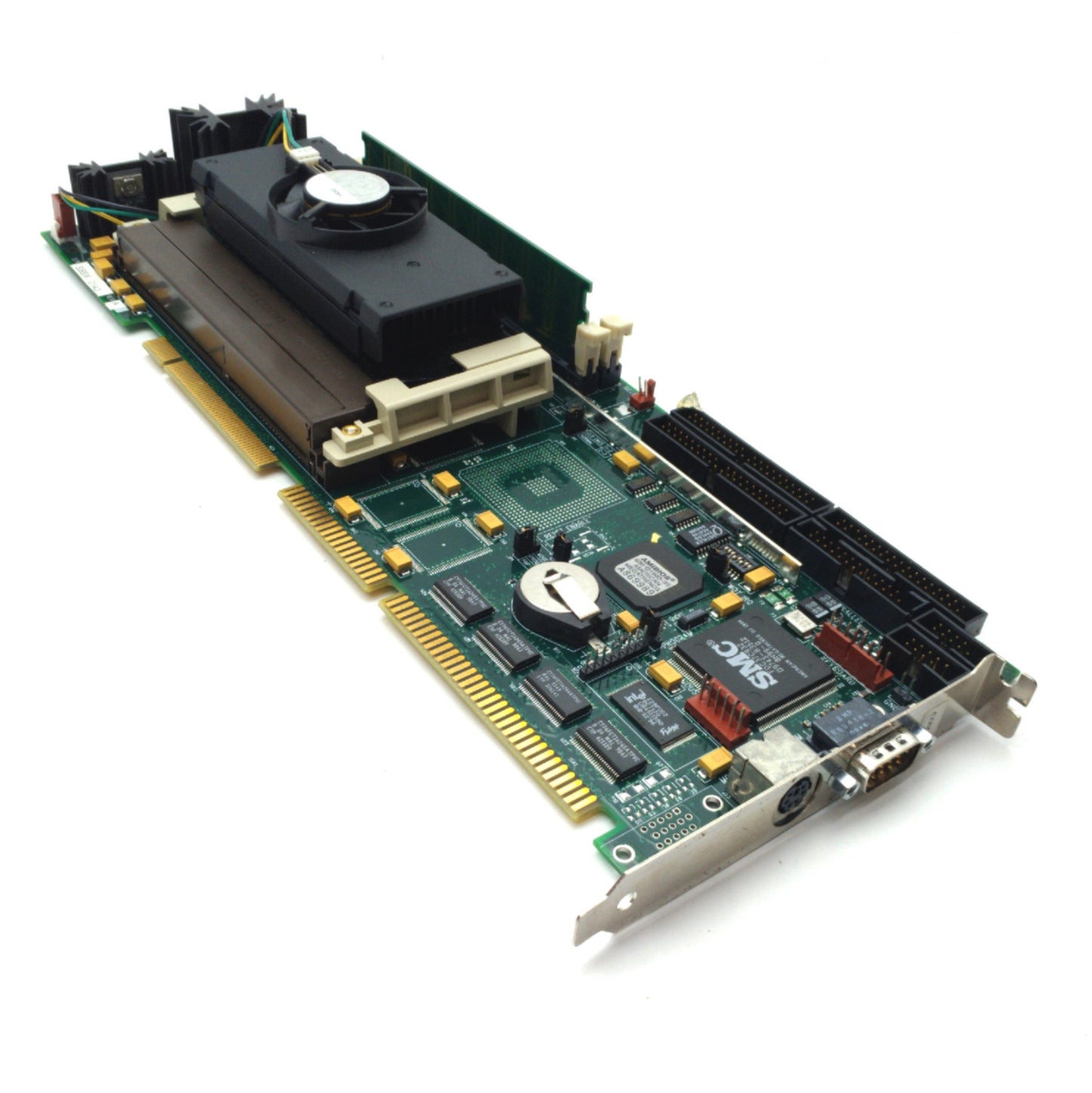 Used ICS SB686 Single Board Computer Intel Pentium 2 350MHz Slot 1 64MB RAM PICMG 1.0