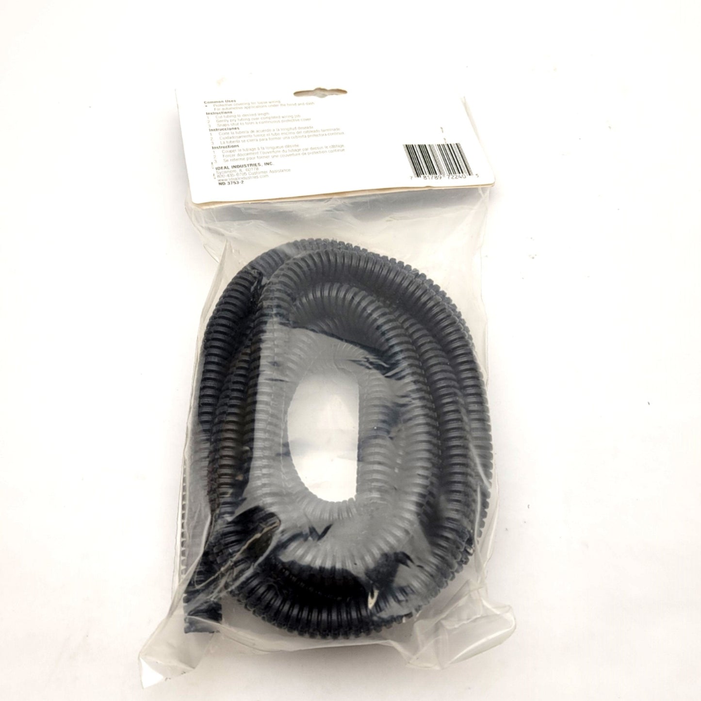 Used Lot Of 6 Buchanan 772240 Split Flex Tubing, 3/8"I.D. 10Ft, Black