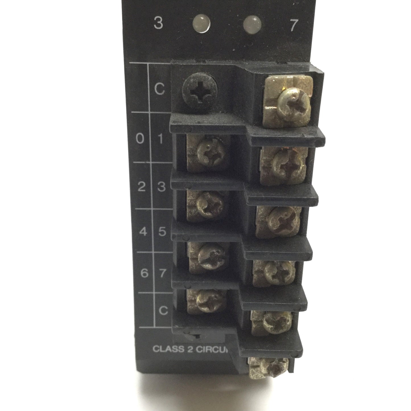 Used GE Fanuc IC610MDL151B Series One PLC Output Module, 8-Point, 24VDC