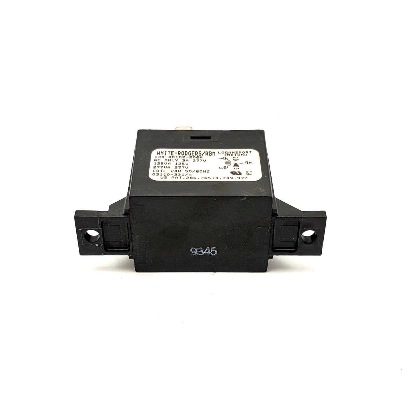 Used White-Rodgers 134-40102-206A RBM Relay Contact: 277VAC 3A, Coil: 24VAC 50/60Hz