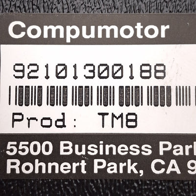 Used Parker TM8 Compumotor Module Thumbwheel Adaptor, 8 Digits, For Zeta6104