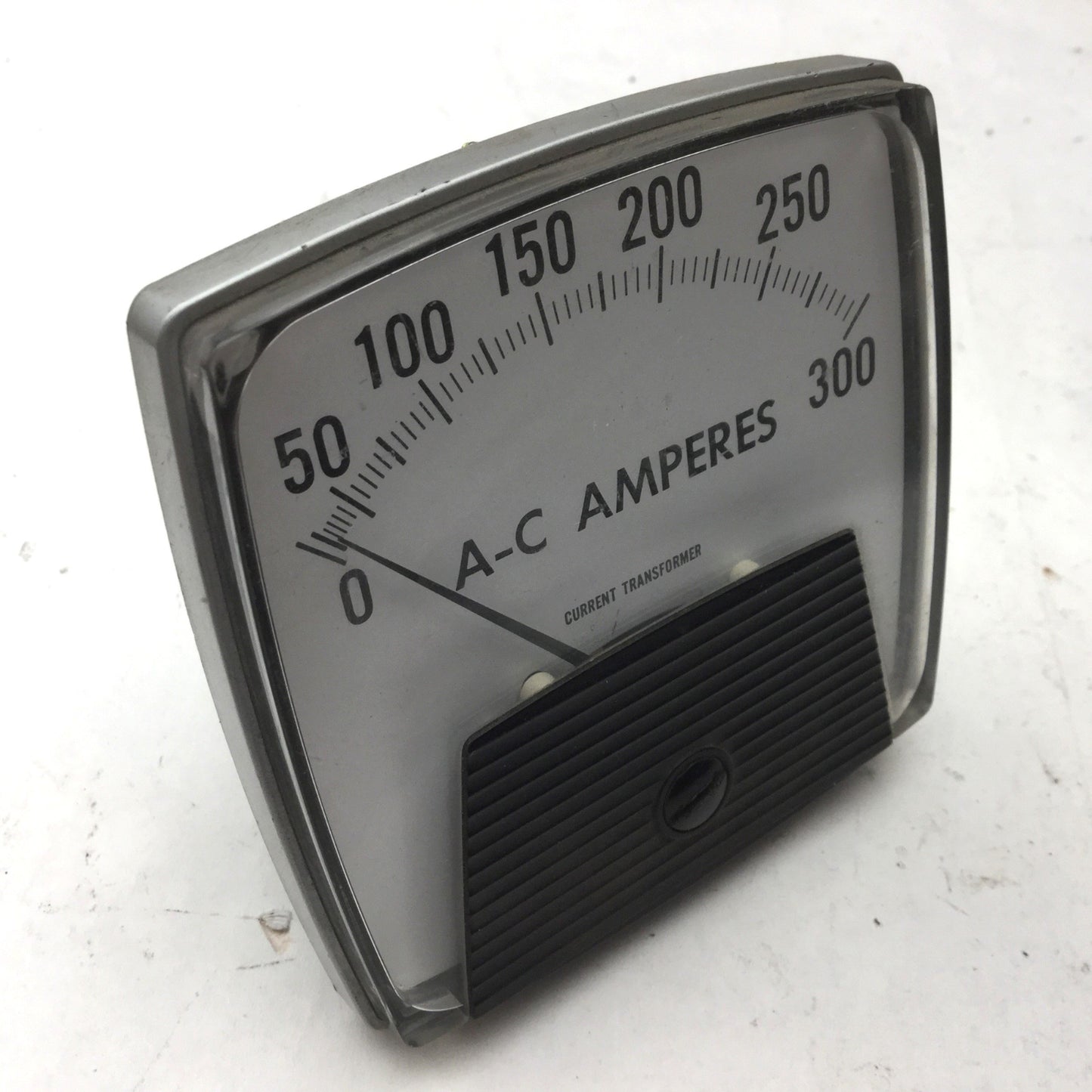 Used Yokogawa 250340LSRX Analog Panel Meters, AC Ammeter, Transformer, 0-300 A ac