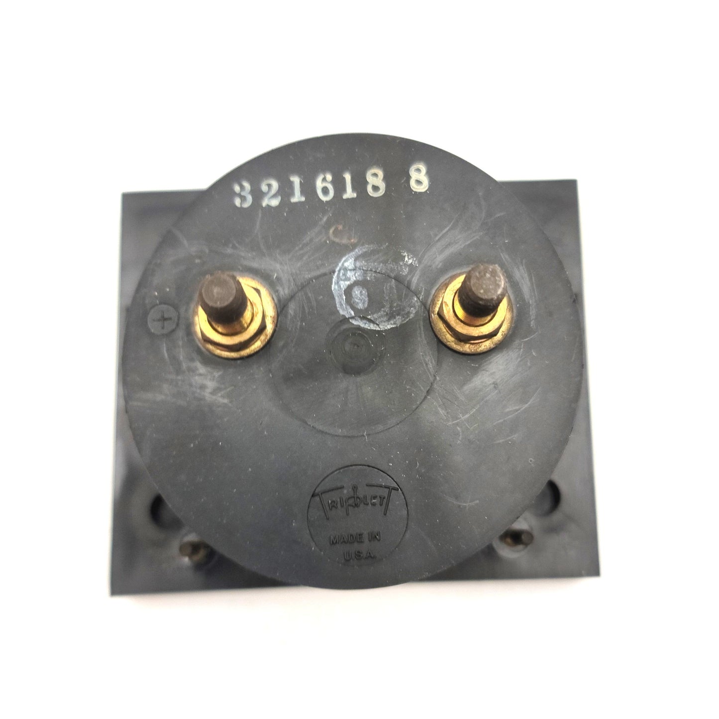 Used Triplett Model 320-G 152-0135 Analog DC Panel Volt Meter 0-300V