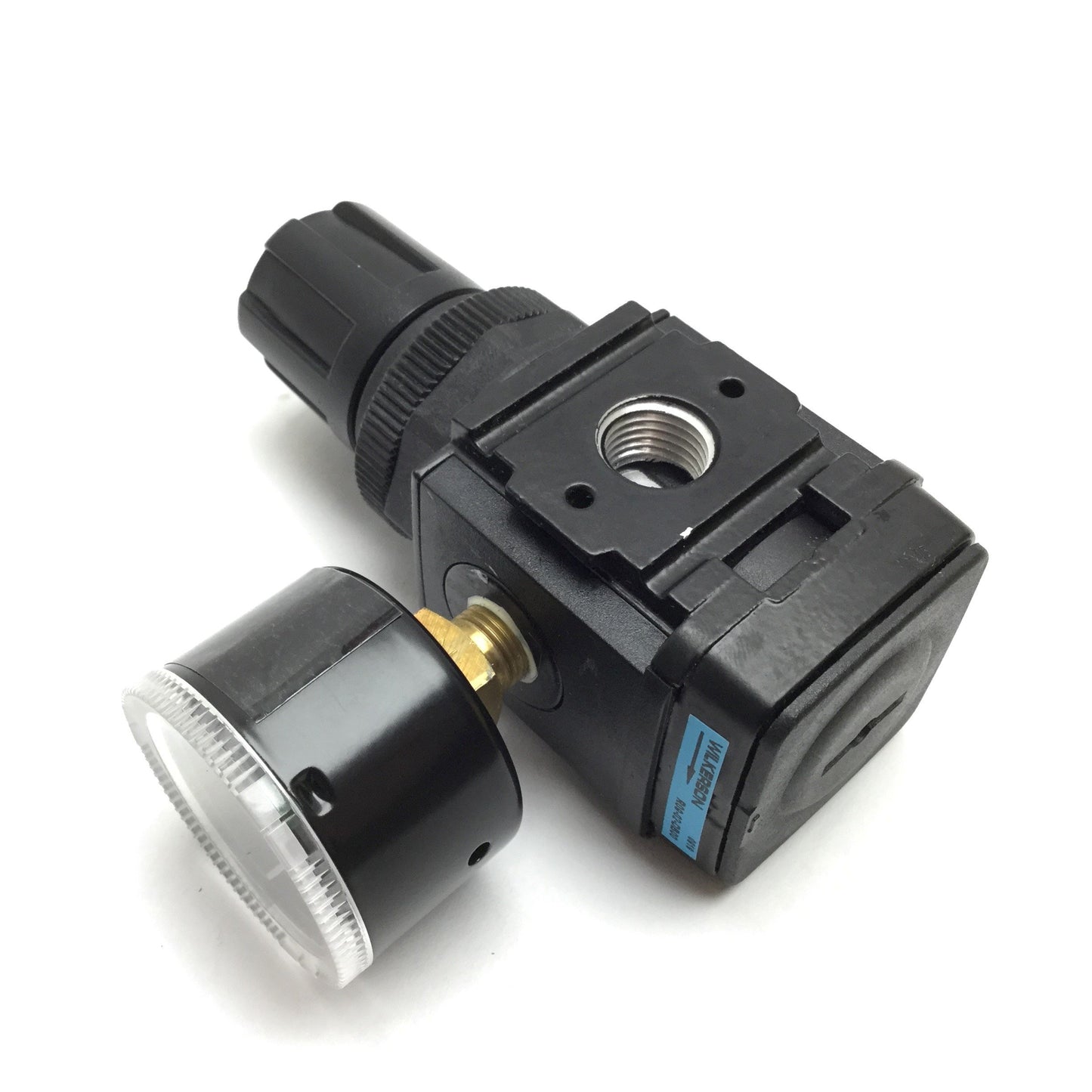 Used Wilkerson R09-02-DB00 Pneumatic Regulator, In: 300psi, Out: 0-60psi, With Gauge