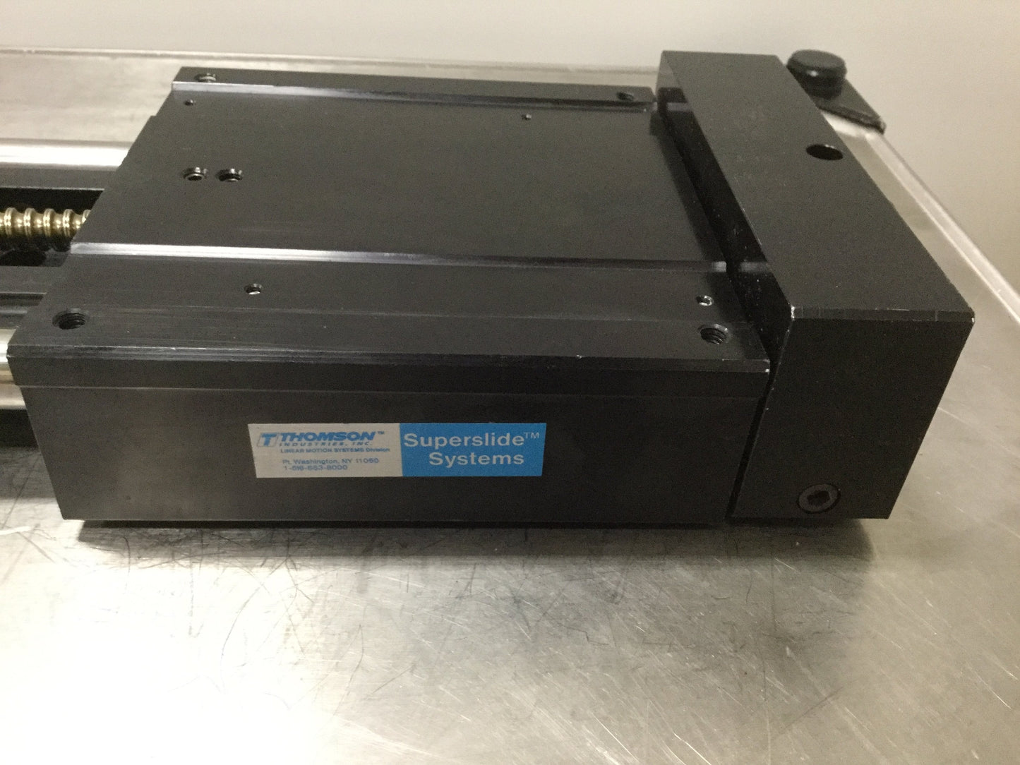 New Other Thomson 2DB12OUBBL24 Linear Actuator Guided Ball Screw Stroke 14.98" Lead 0.2"