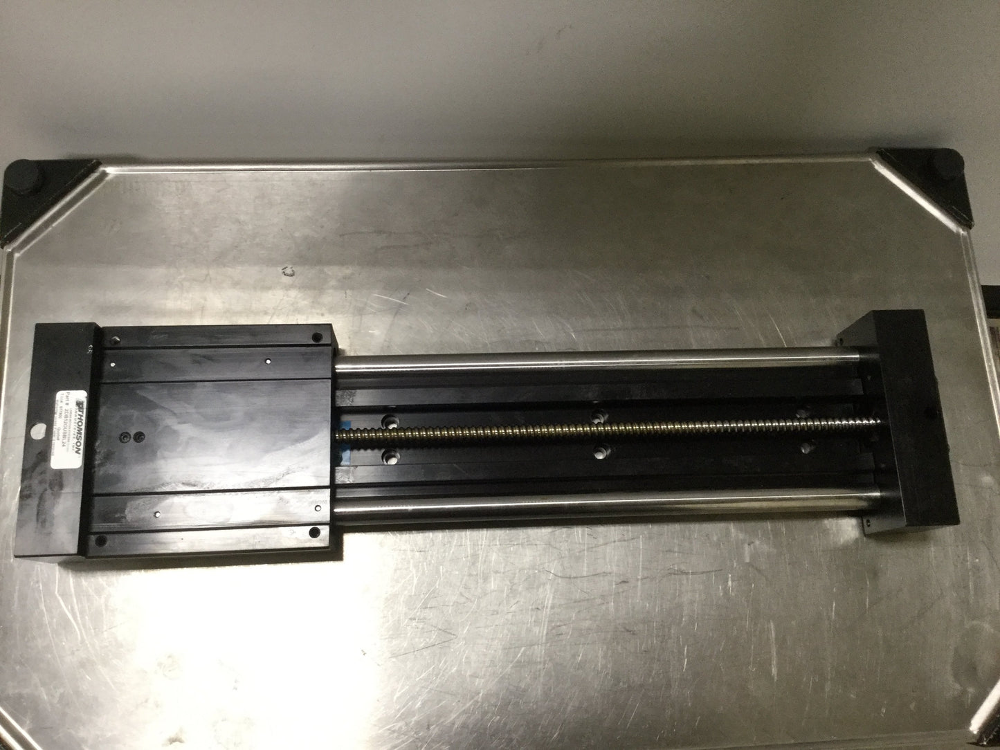 New Other Thomson 2DB12OUBBL24 Linear Actuator Guided Ball Screw Stroke 14.98" Lead 0.2"