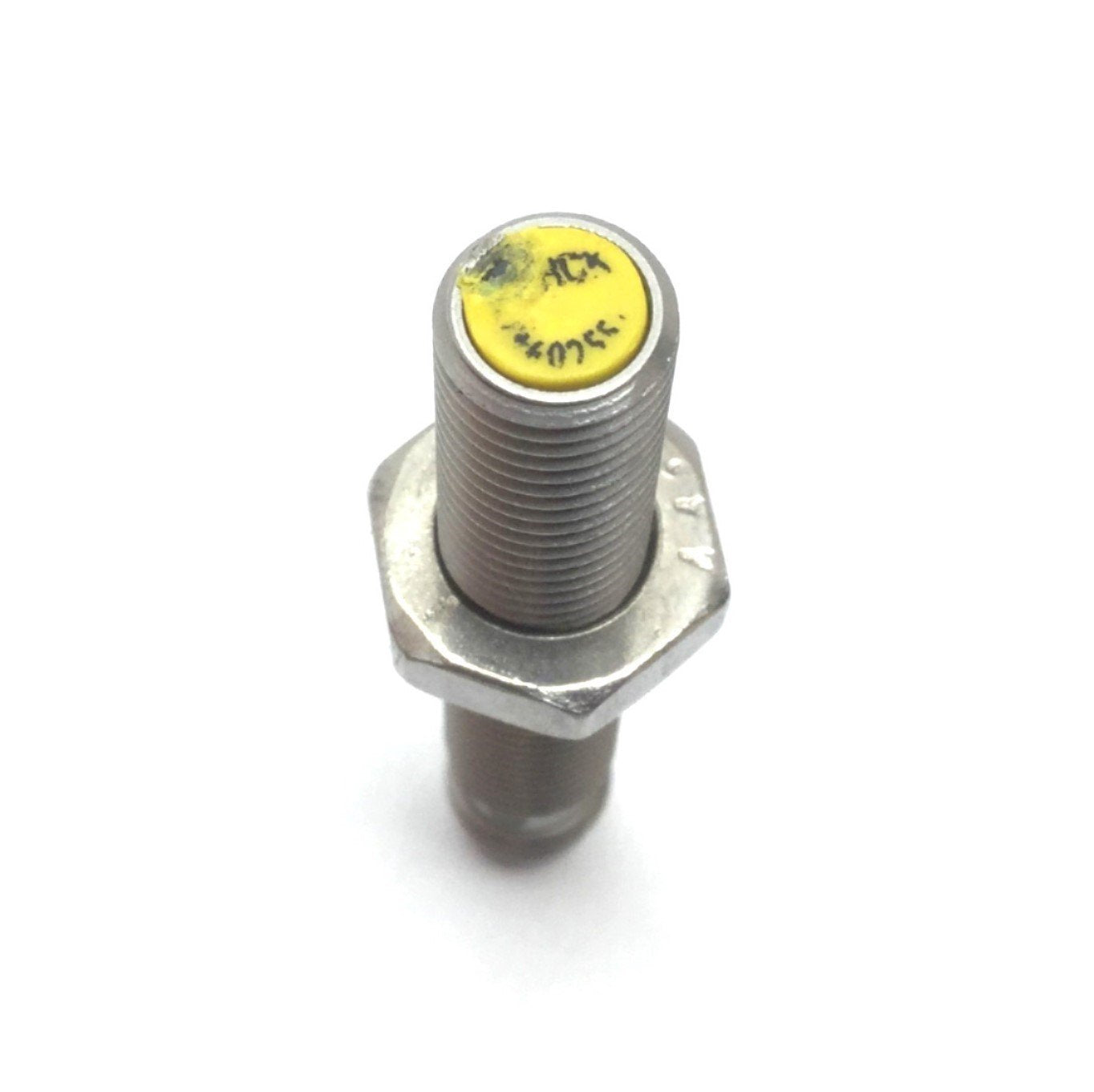Used Turck Bi2-EG08-RP6X-V1131 Inductive Proximity Sensor, 2mm, 10-30VDC, PNP, 3-Pin