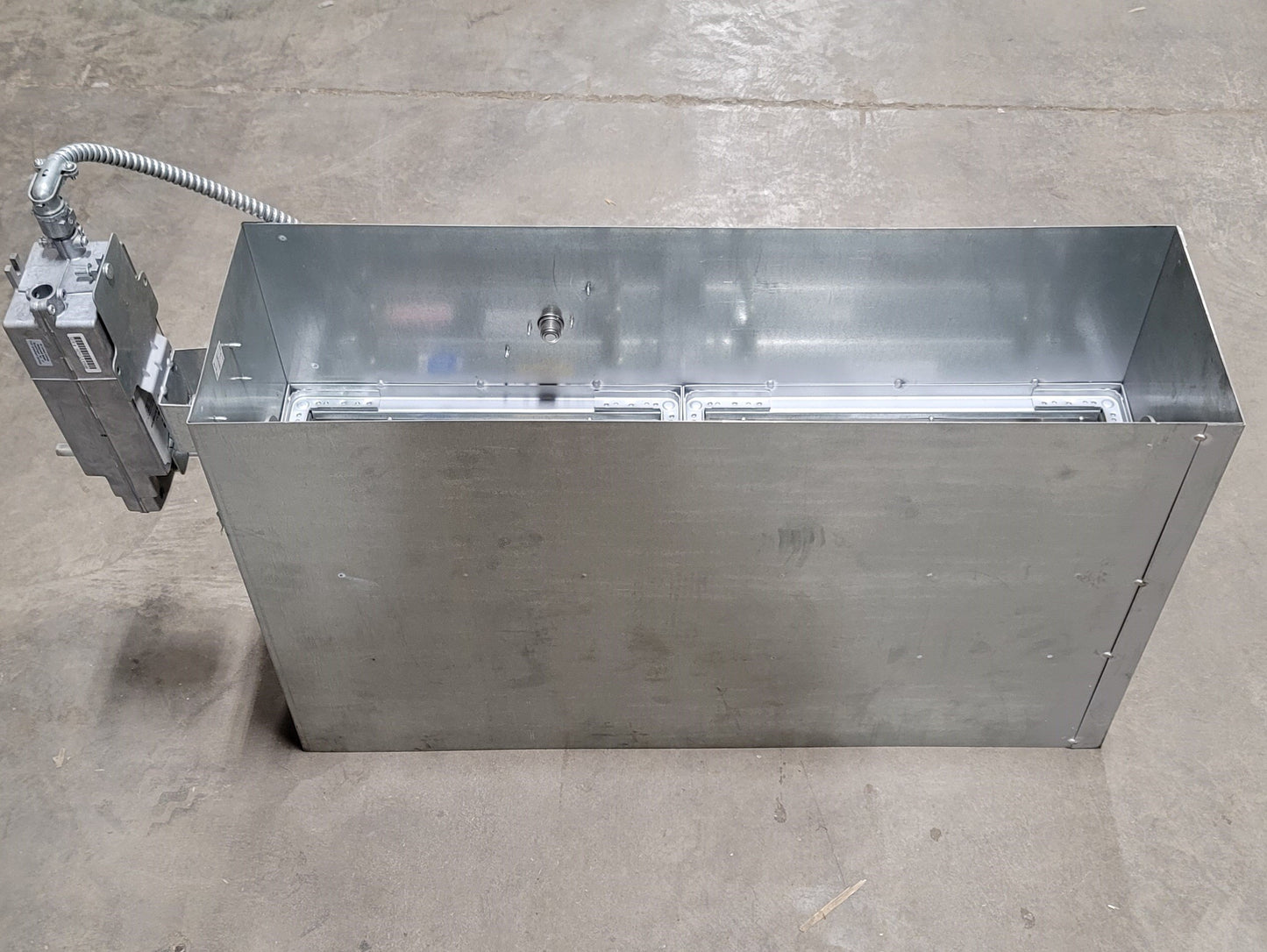 New – Open box Nailor 1221 Combination Fire/Smoke Damper Type A W/Sleeve 34" x 10" x 20" 1.5hr