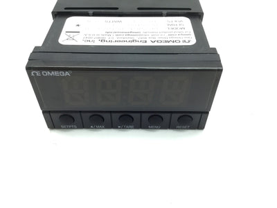Used Omega DP25B-E-DC10/32-R Process Meter Voltage: 10-32VDC 2 Relays 4 Digit