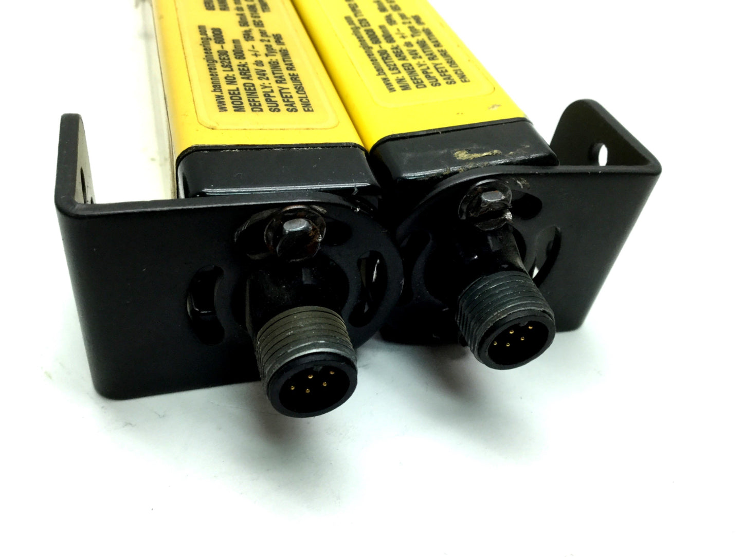 Used Banner LS2E30-600Q8 LS2TR30-600Q8 EZ-Screen Light Curtain Emitter Receiver