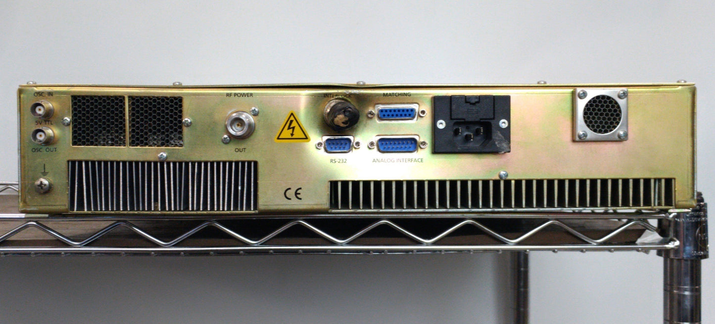 Used dressler CESAR 1310 D RF Power Supply/Generator, 13.56MHz, 1000W, 220VAC 10A