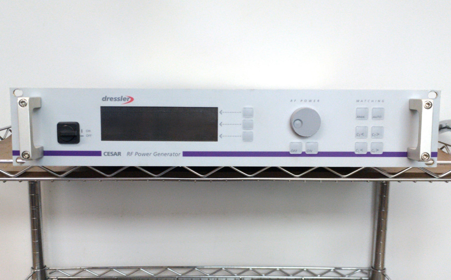 Used dressler CESAR 1310 D RF Power Supply/Generator, 13.56MHz, 1000W, 220VAC 10A