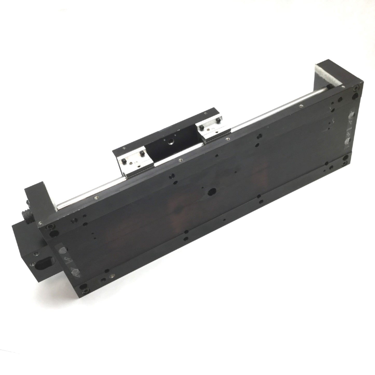 Used Parker 506101 Rail Table, Table Travel: 10", 0.20" Lead Ballscrew, NEMA 23 Frame