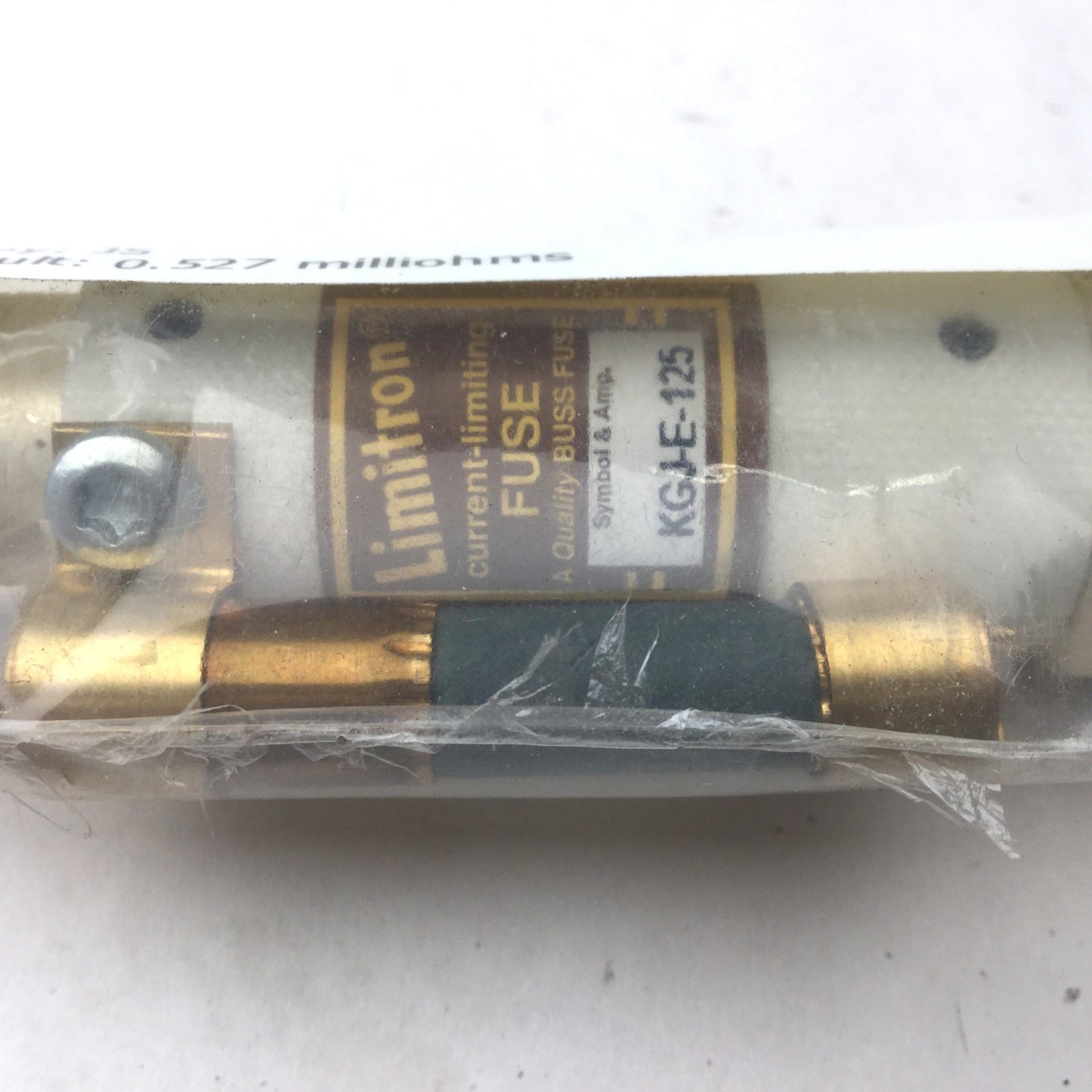 New Bussman KGJ-E-125 Limitron Capacitor Fuse Current-Limiting Fuse 600VAC 125A