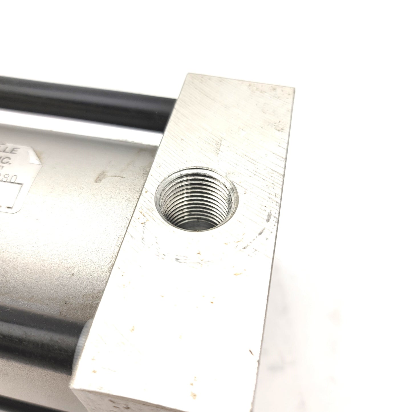 Used Springville I 350 x 3 Double Acting Pneumatic Cylinder Bore: 3-1/2" Stroke: 3"