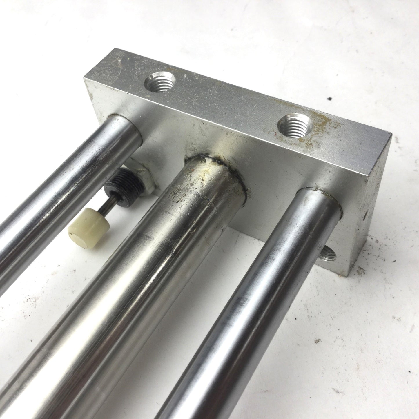 Used Bimba Ultran Rodless Cylinder, Travel: 16", 2" x 2-7/8" Stage Area, 21.25" Total