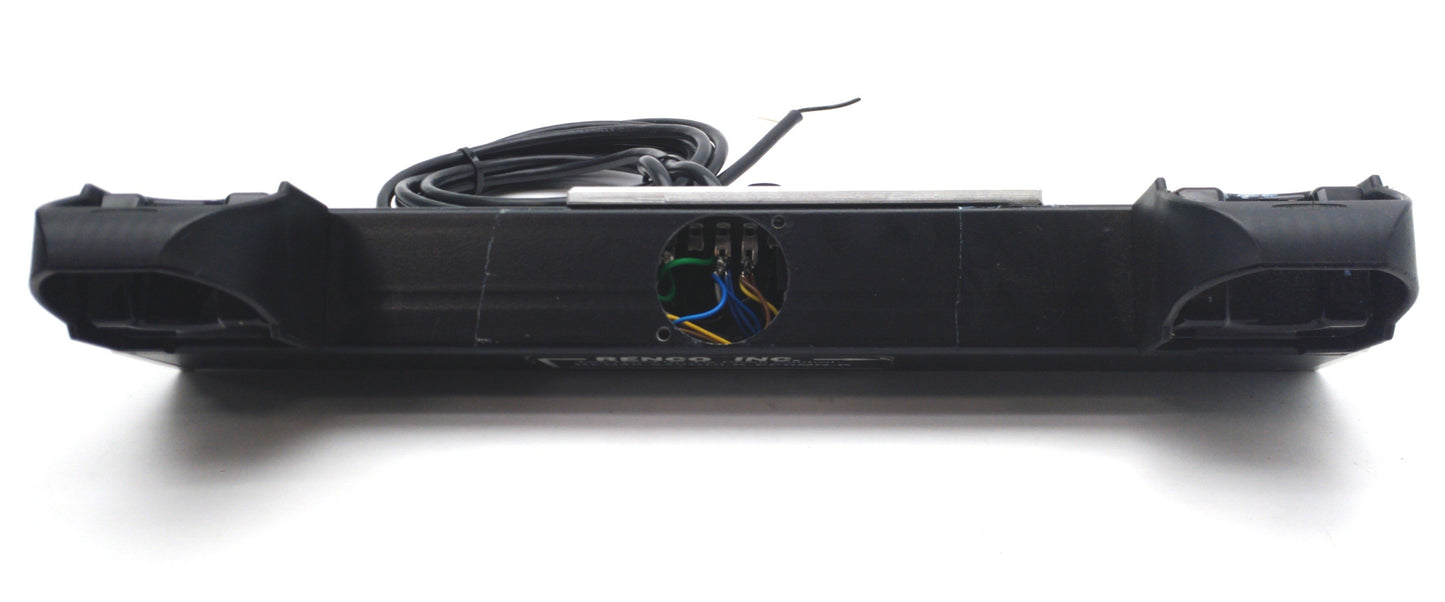 Used Renco REN46-24VDCI-K-EPDMN-K Two Hand No Tie Down, 24VDC *Missing Button*