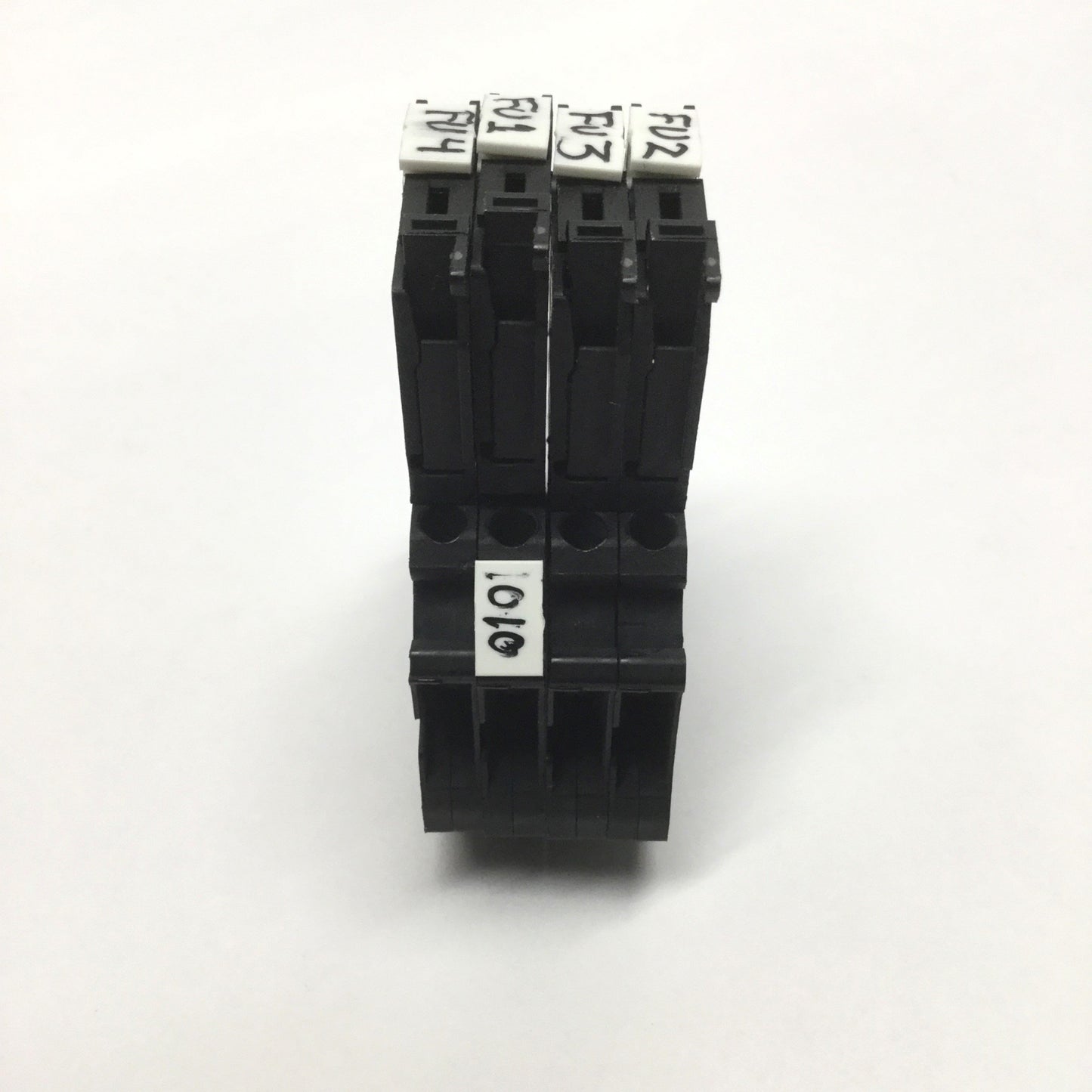 Used Lot of 4 Phoenix Contact UT 4-HESI Fuse Modular Terminal Blocks 600V, 5 x 20mm