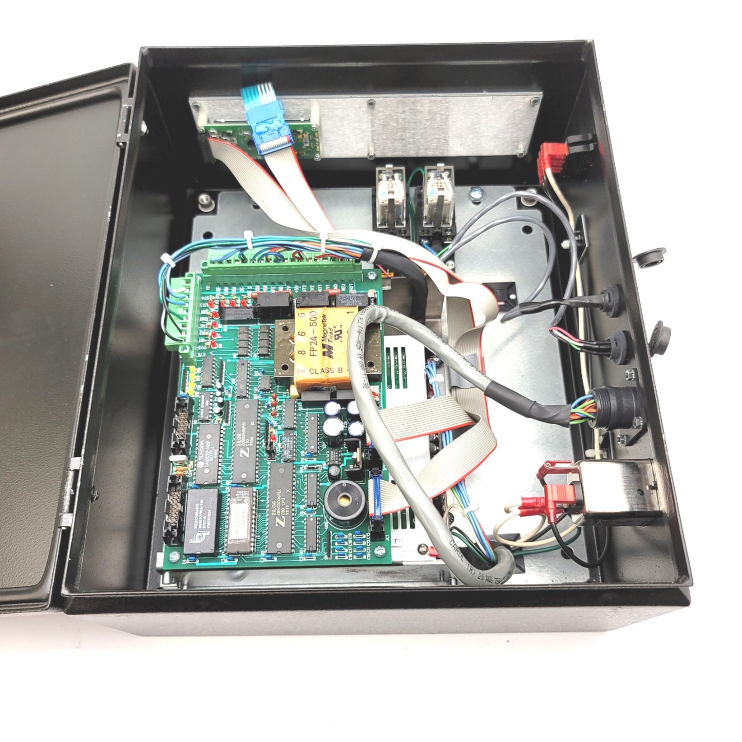 Used AZCO Corp Control Box For FG-110/SP Sur-Size Cut-To-Length Machine 120VAC