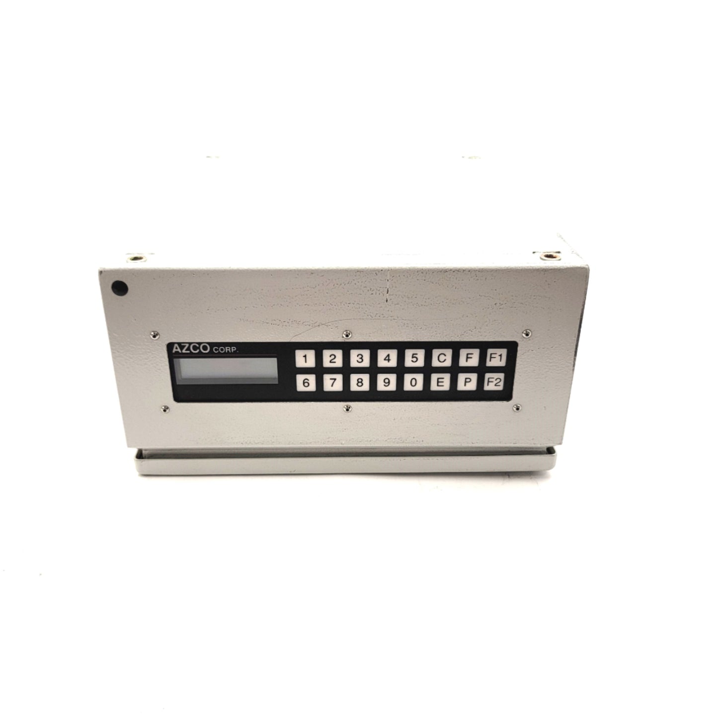 Used AZCO Corp #34488 Control Box For FG-110 Sur-Size Cut-To-Length Machine, 120VAC