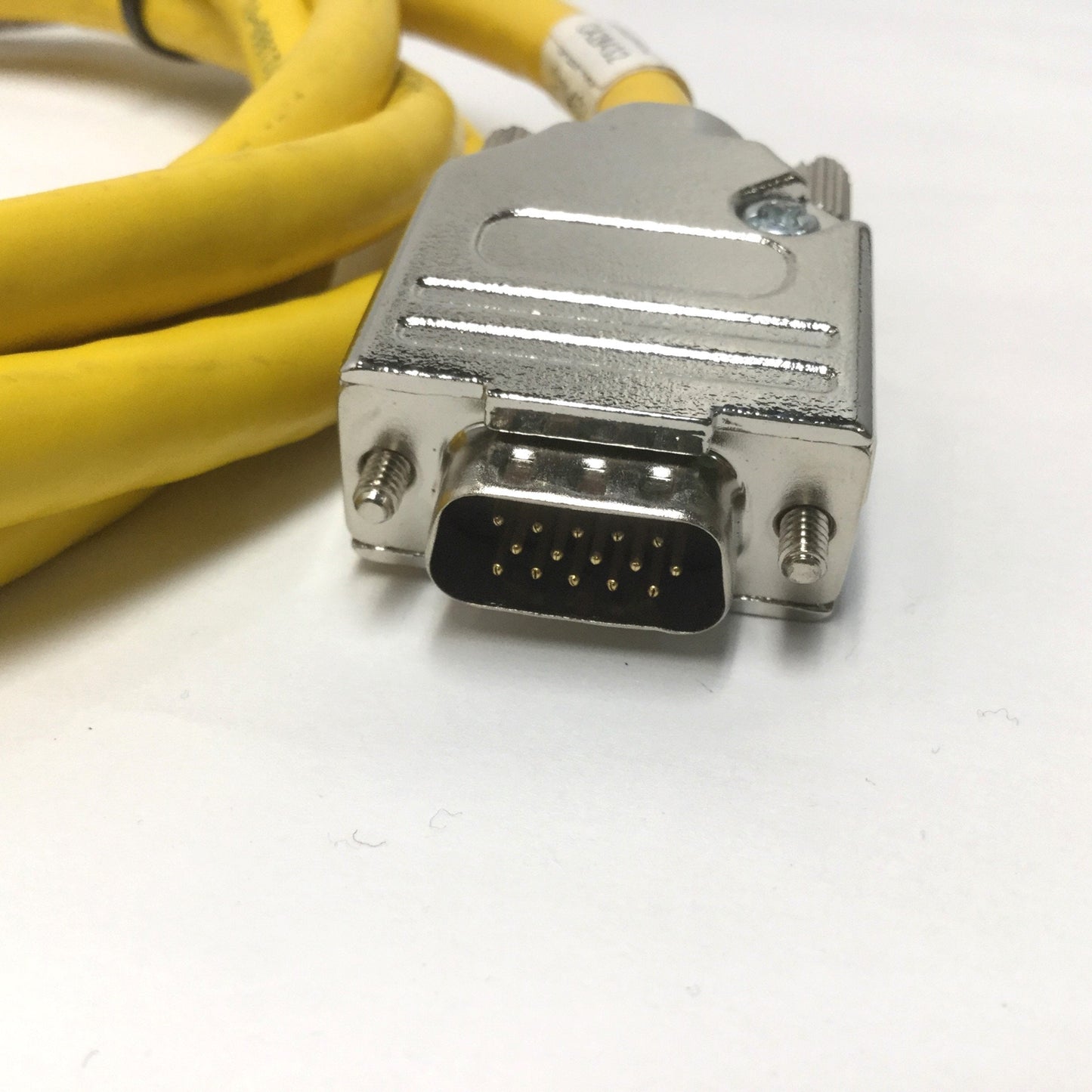 Used Parker 71-029822-10-C Motor Encoder/Resolver Feedback LC Cable ViX/Aries, 10' L