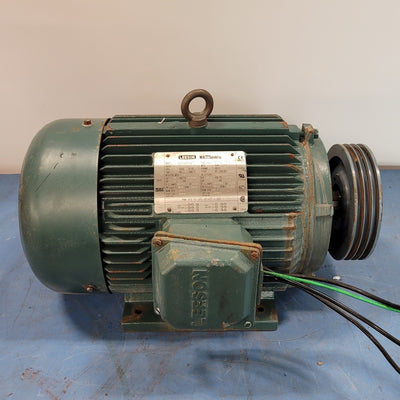 Used Leeson C215T34FB13A General Purpose 3-Phase Motor 15Hp, 3520RPM, 11.2kW, 215T